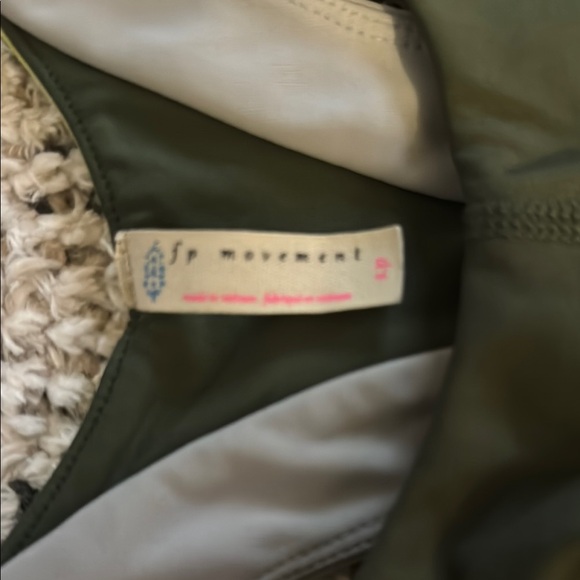 FP Movement by Free People Olive and Gray Sports Bra‎ - Picture 2 of 2